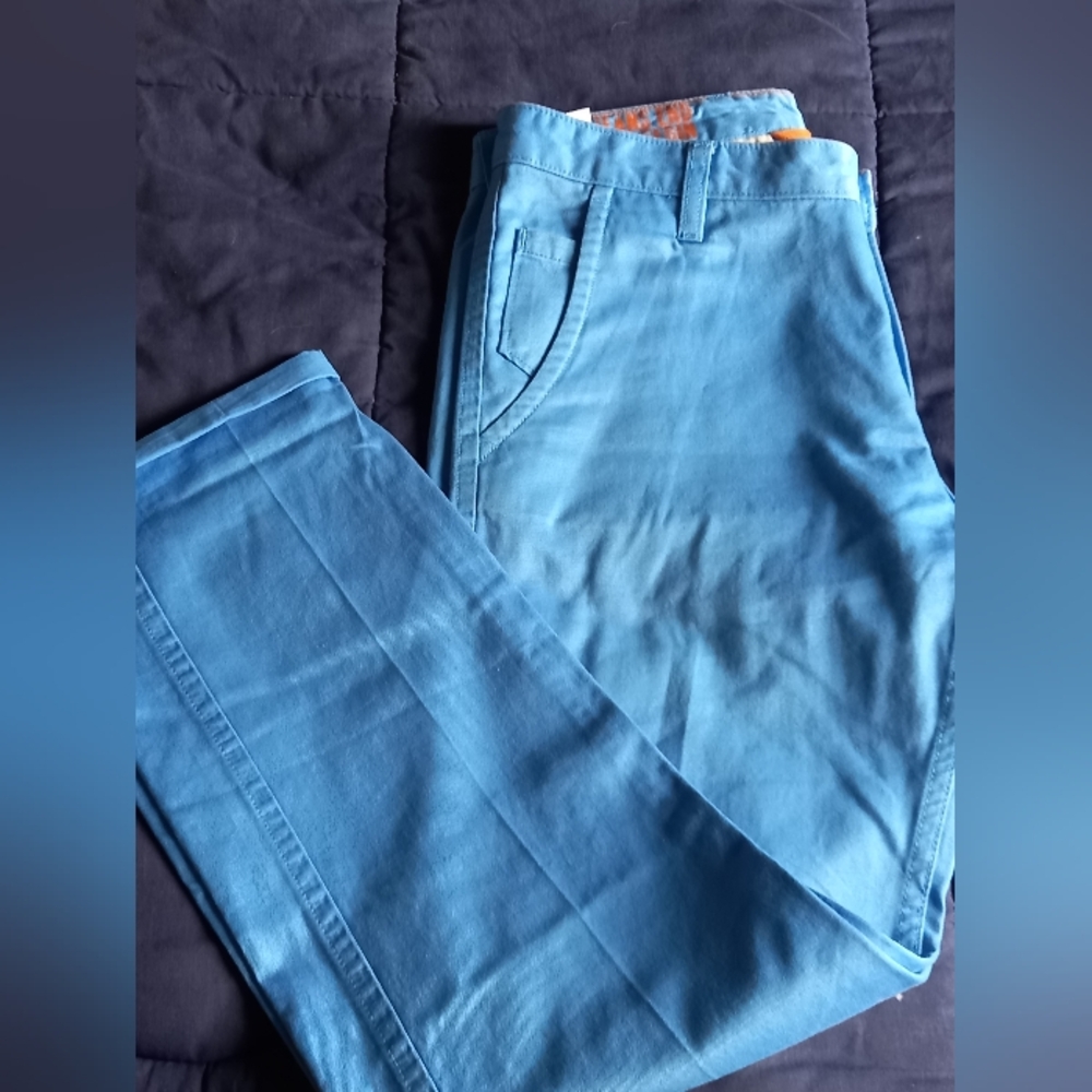 Men's Baby Blue docker Khakis 31 x 32